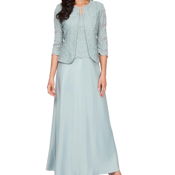Alex Evenings-2 Pieces Elegant Dress - Picture 1 of 2